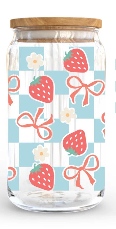 Checks & Strawberries