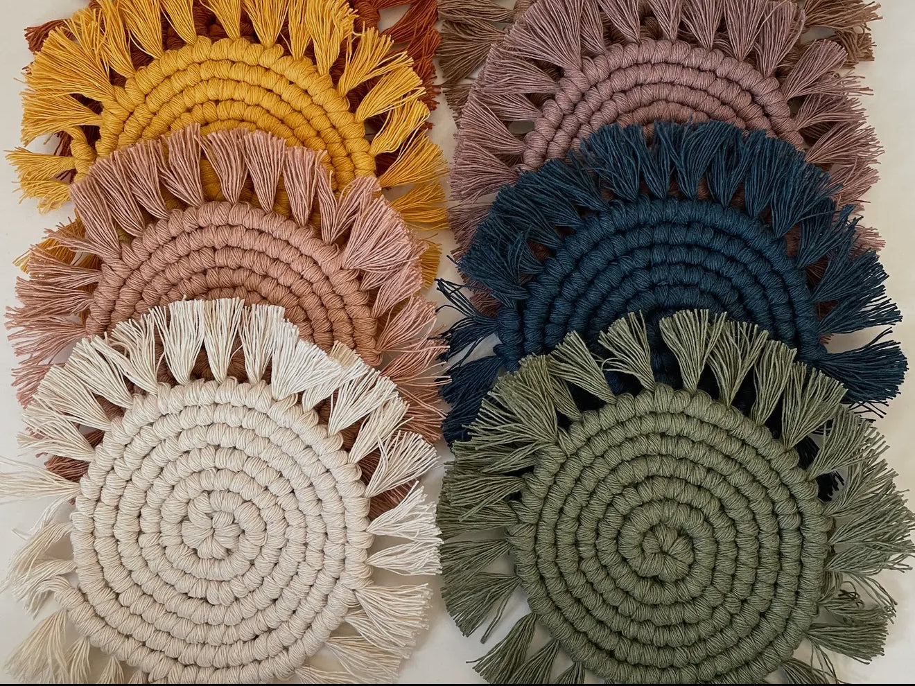 Macrame Coasters