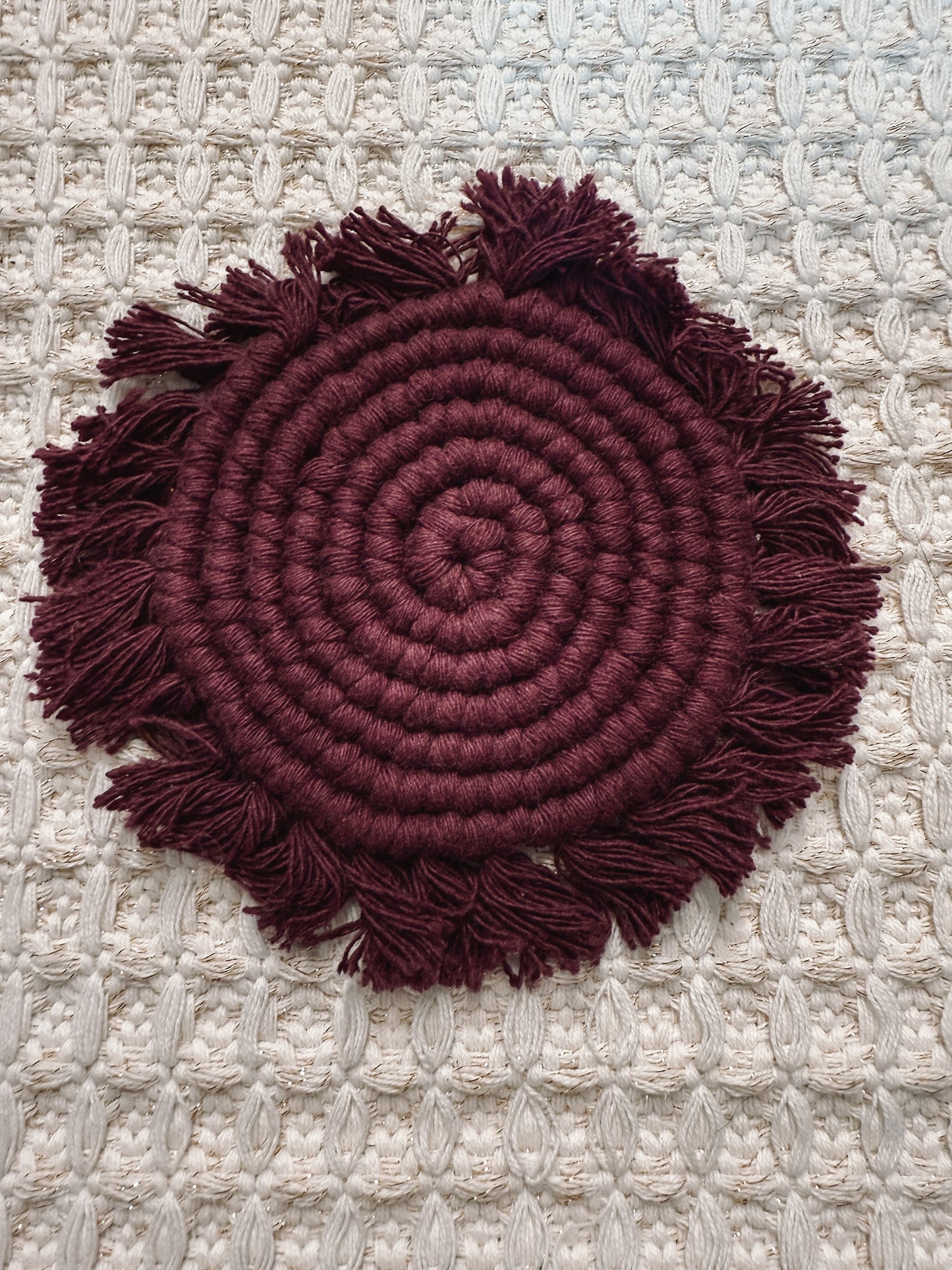 Macrame Coasters