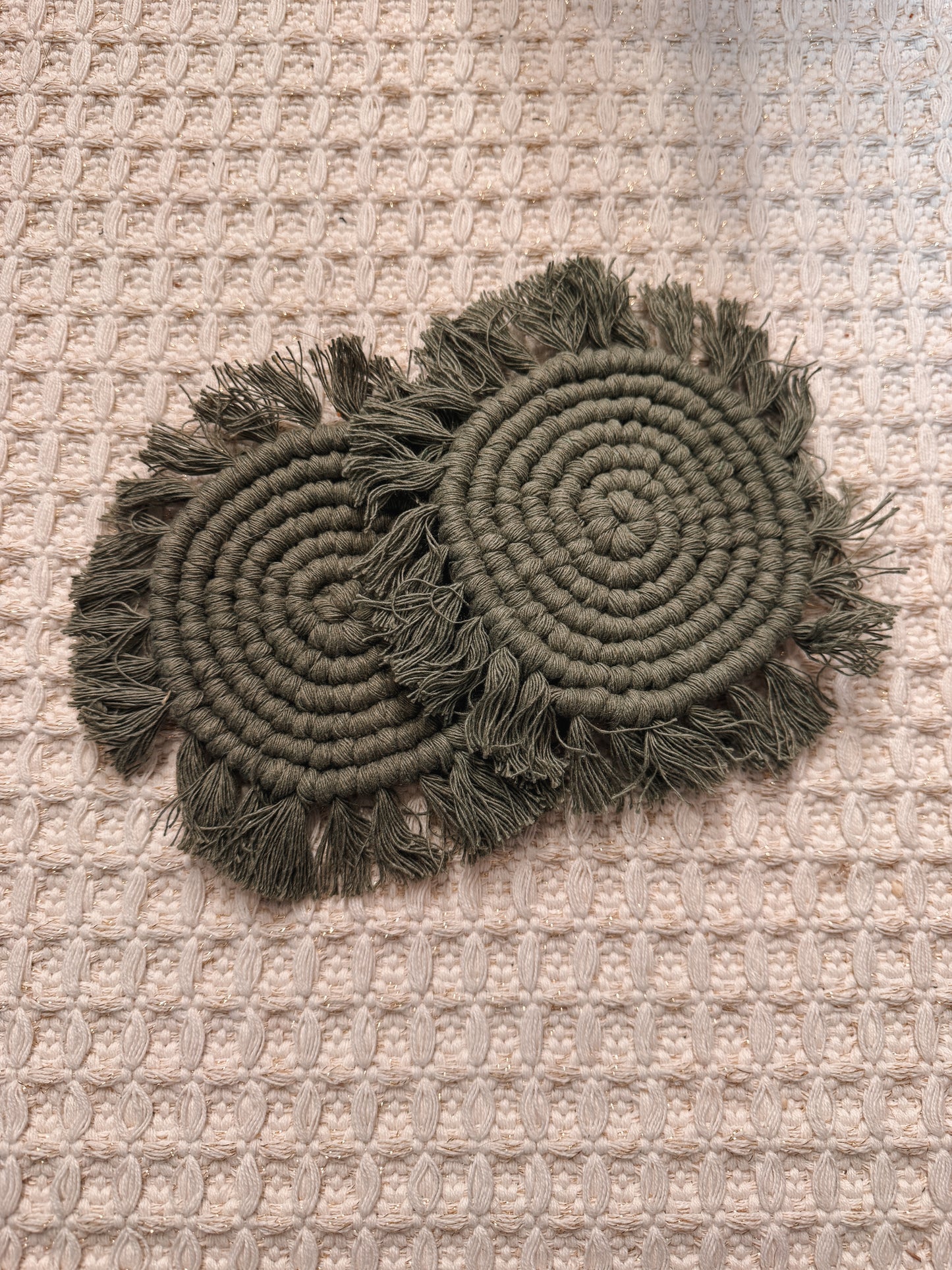 Macrame Coasters